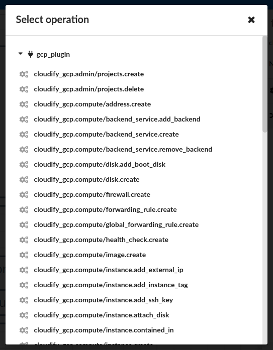 Implementation tree