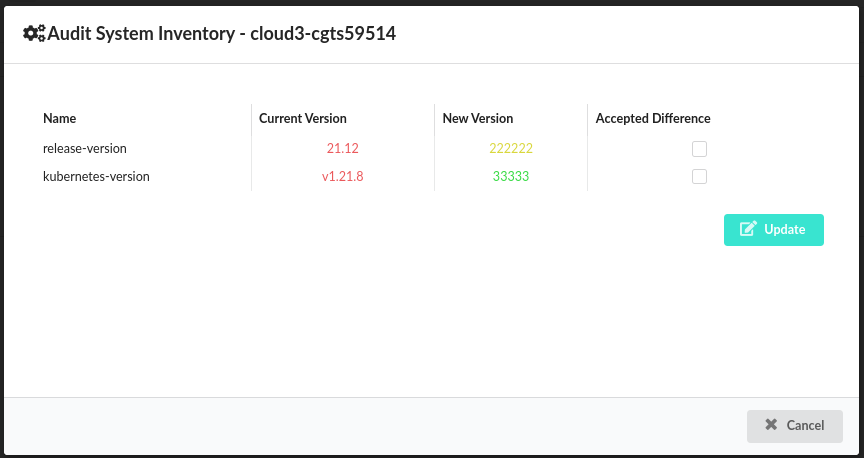 System Inventory