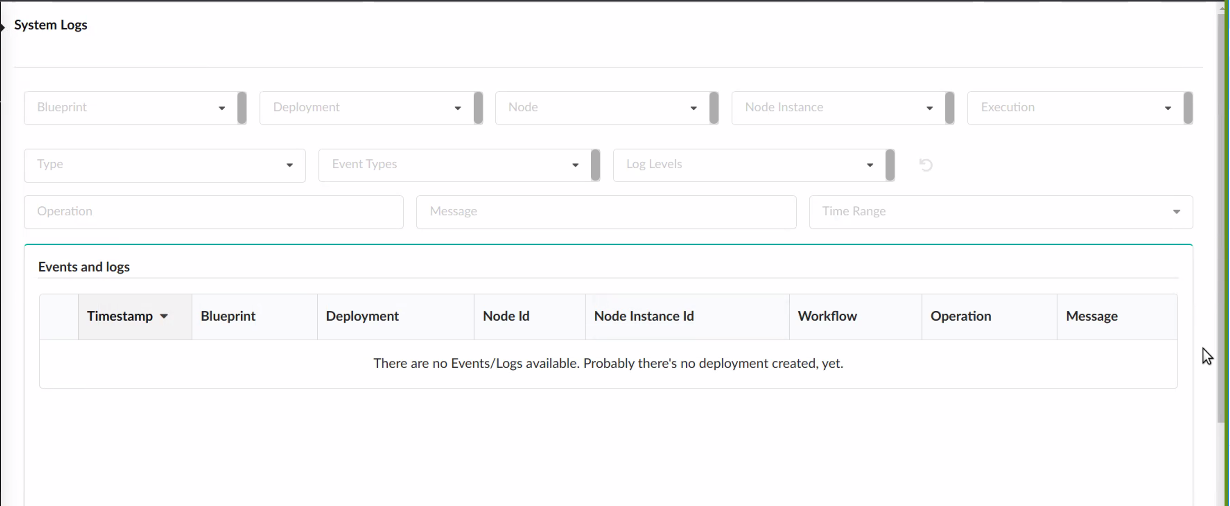 Logs Page