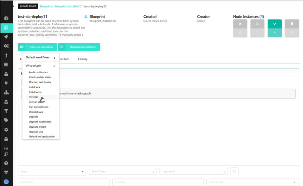 WRCP Plugin Prestage | Conductor Documentation